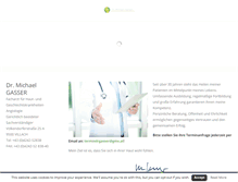 Tablet Screenshot of hautarzt-villach.at